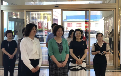 山東省婦聯(lián)黨組書記、主席孫豐華到豆黃金調(diào)研婦女工作
